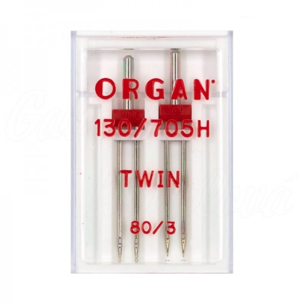Organ Zwillingsnadel 130-705H 80/3